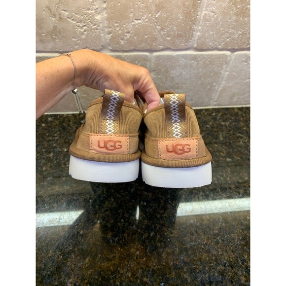 UGG Men’s Romeo Corduroy Slippers Size 7 LIKE NEW - Picture 4 of 7